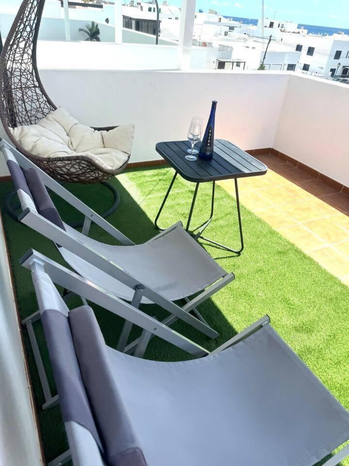 Gran Terraza 1 Minuto De Las Piscinas Naturales Punta Mujeres ภายนอก รูปภาพ