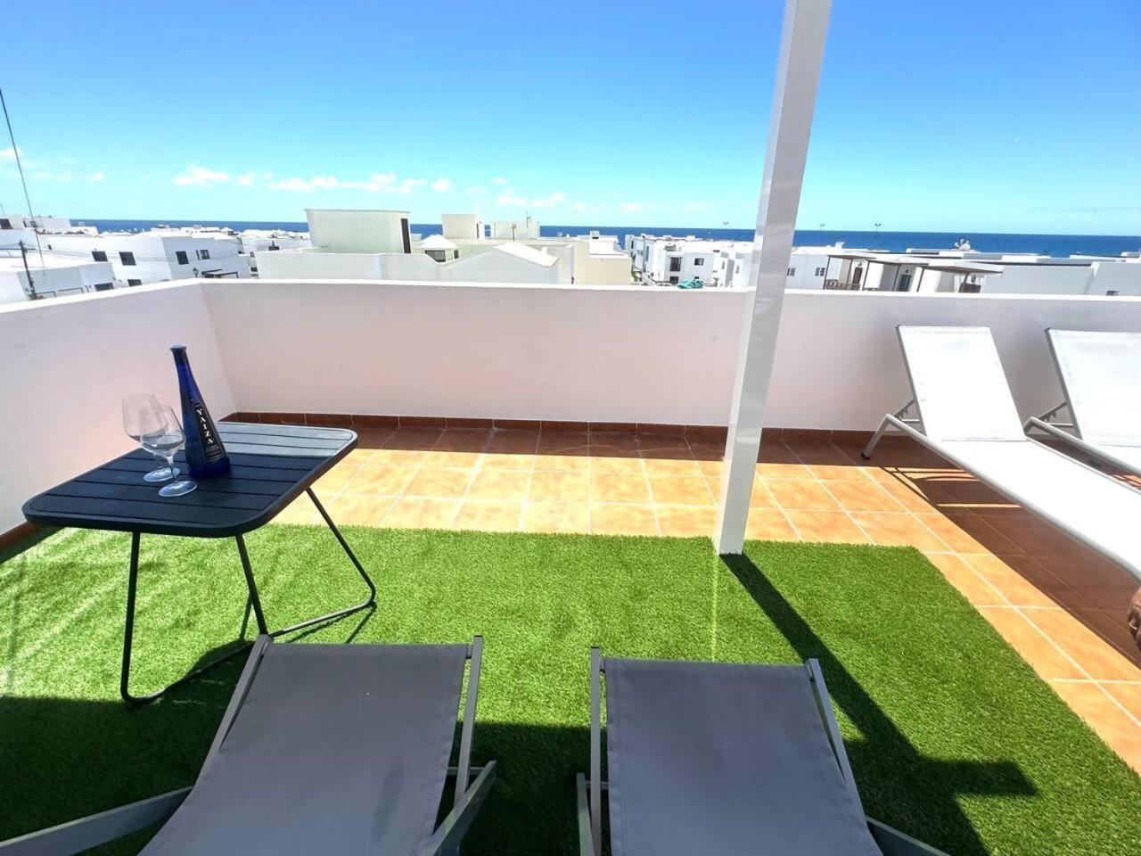 Gran Terraza 1 Minuto De Las Piscinas Naturales Punta Mujeres ภายนอก รูปภาพ