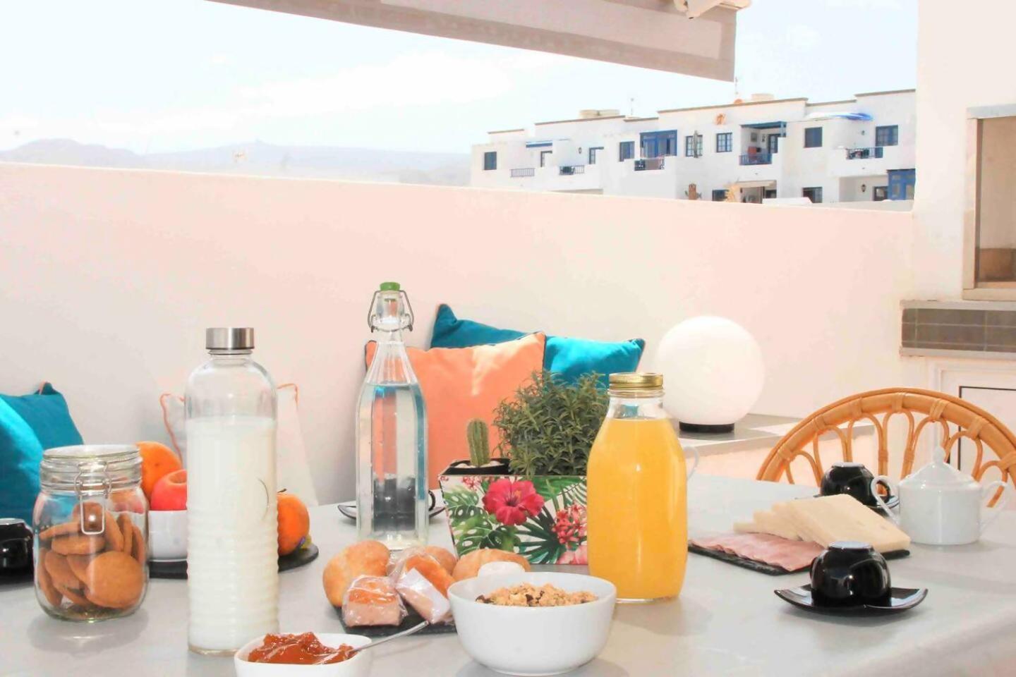 Gran Terraza 1 Minuto De Las Piscinas Naturales Punta Mujeres ภายนอก รูปภาพ