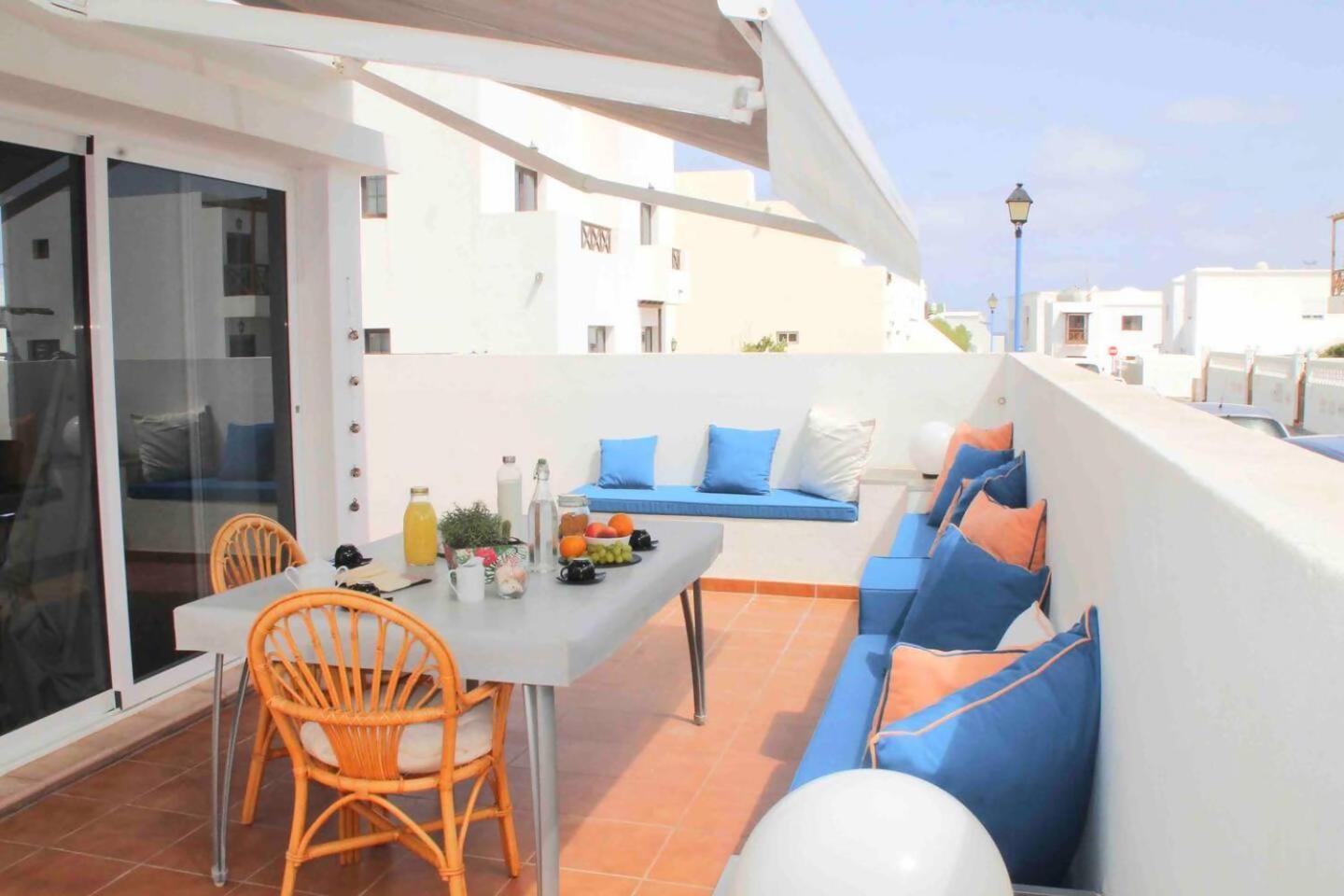 Gran Terraza 1 Minuto De Las Piscinas Naturales Punta Mujeres ภายนอก รูปภาพ
